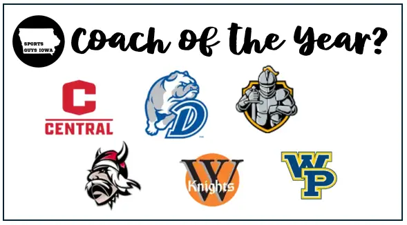 Who will be SGI’s Iowa College Football Coach of the Year in 2025?